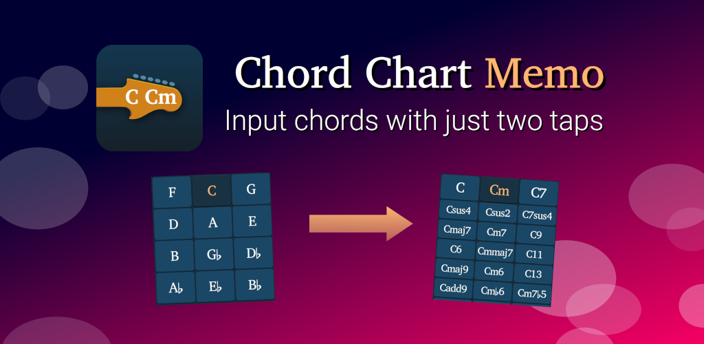 Chord Chart Memo feature graphic